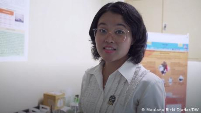 Peneliti Muda LIPI, Amanda Septevani.