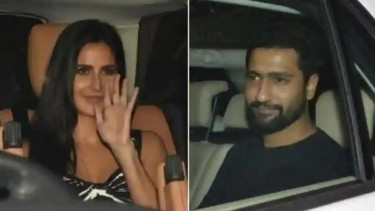 Foto Viral Vicky Kaushal Terciduk di Pesta Natal Bersama Katrina Kaif