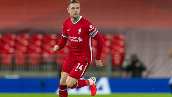 Gelandang Liverpool, Jordan Henderson