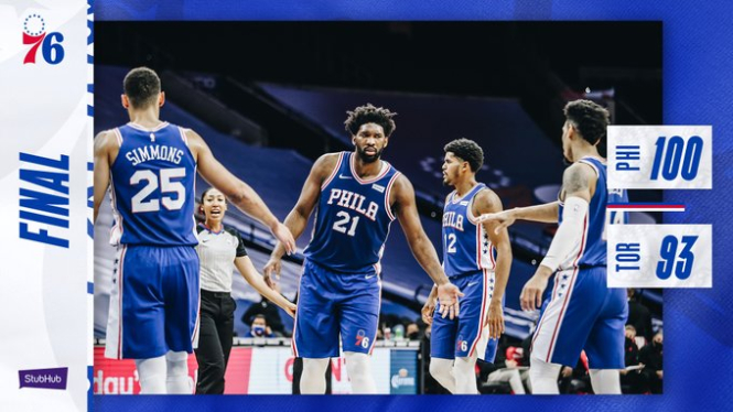 Pemain Philadelphia 76ers, Joel Embiid.
