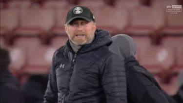 Manajer Southampton, Ralph Hasenhuttl, menangis usai kalahkan Liverpool
