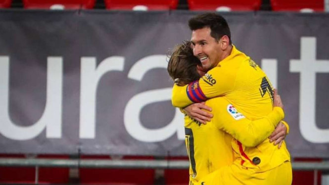 Megabintang Barcelona, Lionel Messi
