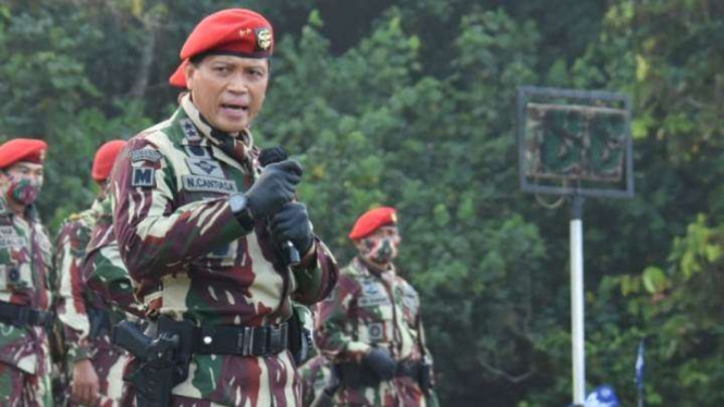 VIVA Militer: Mayjen TNI I Nyoman Cantiasa saat masih menjadi Danjen Kopassus