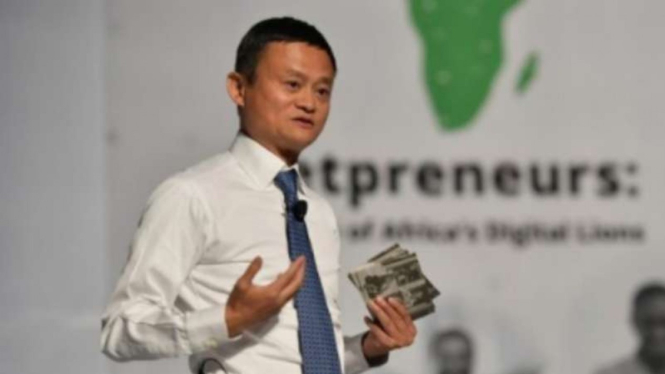 Miliarder China Jack Ma.