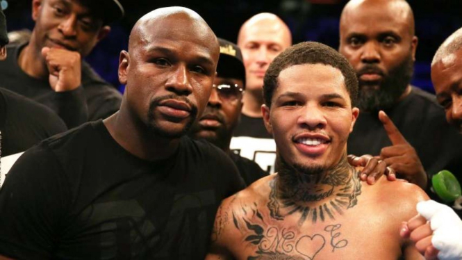 Gervonta Davis dan Floyd Mayweather