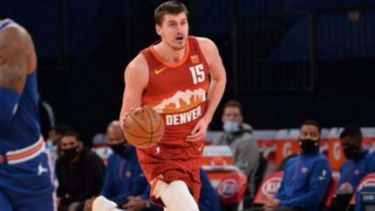 Pemain Denver Nuggets, Nikola Jokic.