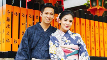 Nindy Ayunda dan Askara Harsono.