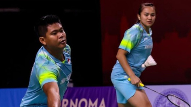 Ganda campuran Indonesia, Praveen Jordan/Melati Daeva Oktavianti.