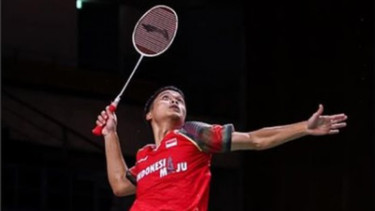 VIVA Bulutangkis: Tunggal putra Indonesia, Anthony Sinisuka Ginting. 