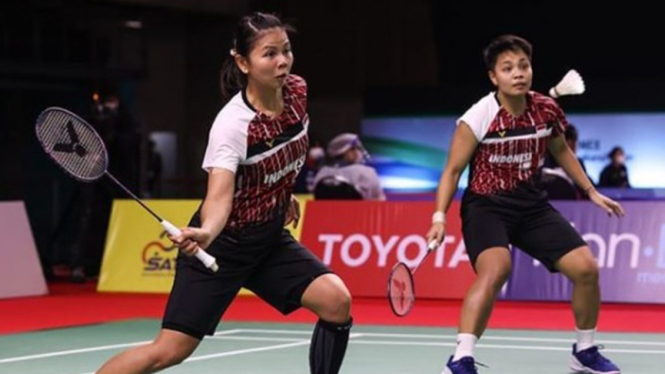 VIVA Bulutangkis: Ganda putri Indonesia, Greysia Polii/Apriyani Rahayu.