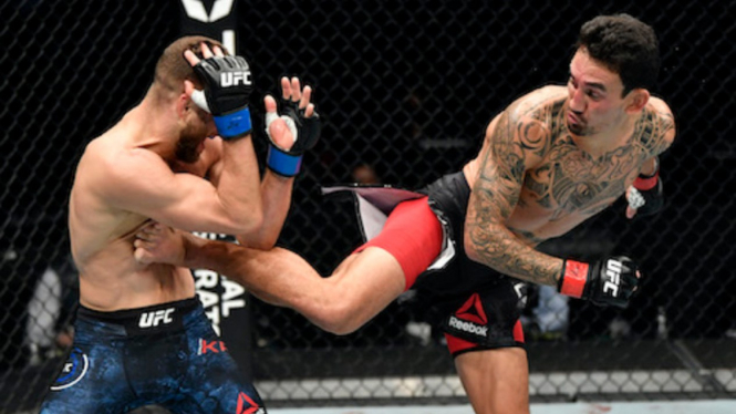 Duel Max Holloway versus Calvin Kattar