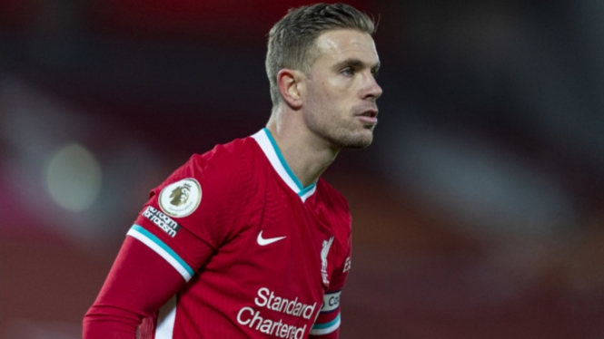 Kapten Liverpool, Jordan Henderson. 