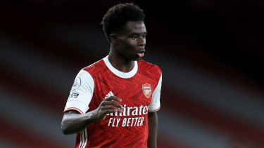 Winger Arsenal, Bukayo Saka