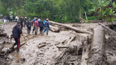 Banjir Bandang di Puncak, Bogor.
