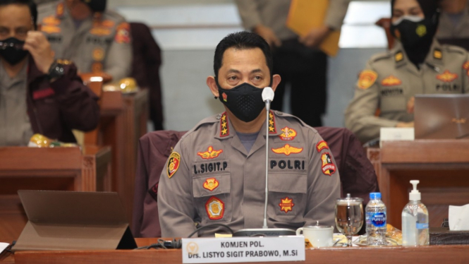 Fit dan Proper Test Calon Kapolri Listyo Sigit Prabowo