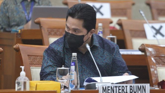 Menteri BUMN Erick Tohir