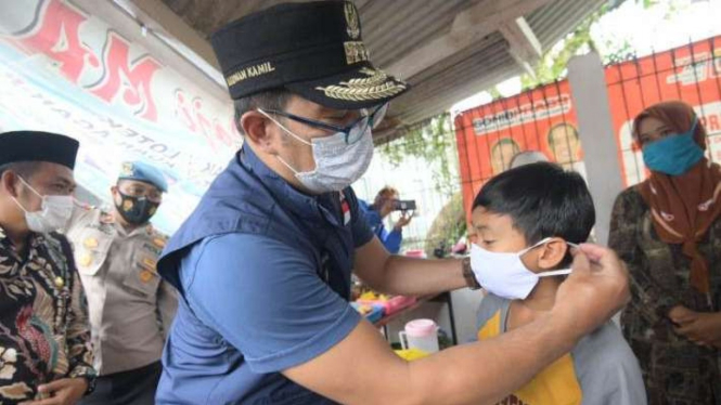 Gubernur Jawa Barat, Ridwan Kamil.