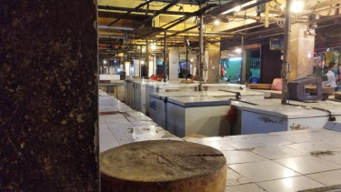 Aksi mogok pedagang daging di Tangerang