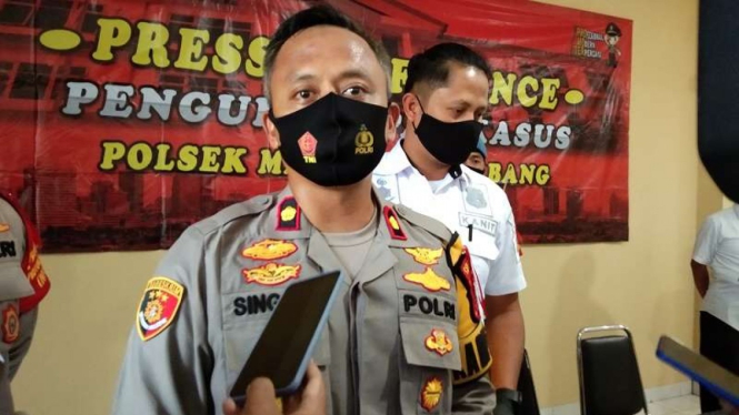 Kapolsek Metro Tanah Abang Kompol Singgih Hermawan