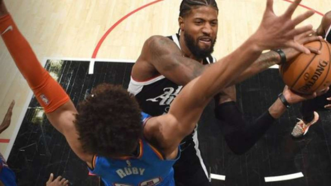 Pemain LA Clippers, Kawhi Leonard.