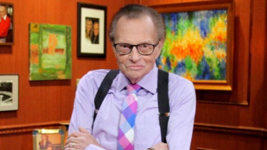 Presenter Larry King