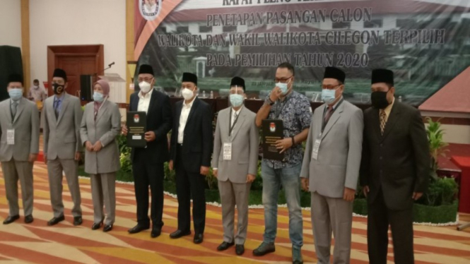 Penetapan pasangan calon terpilih di Pilkada Kota Cilegon