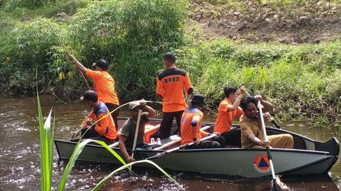 Pencarian Sugiyanti di Jambi yang diduga diterkam buaya
