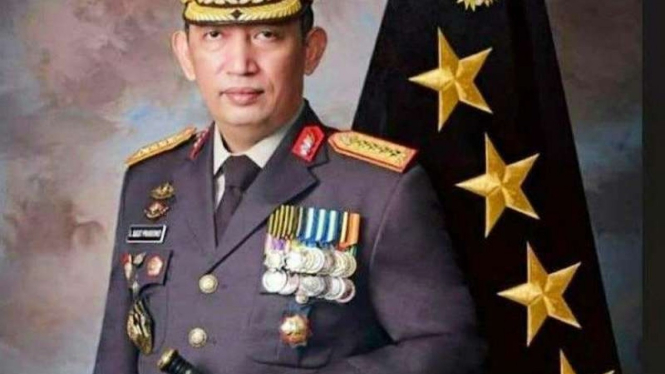 Foto Kapolri Jenderal Listyo Sigit.