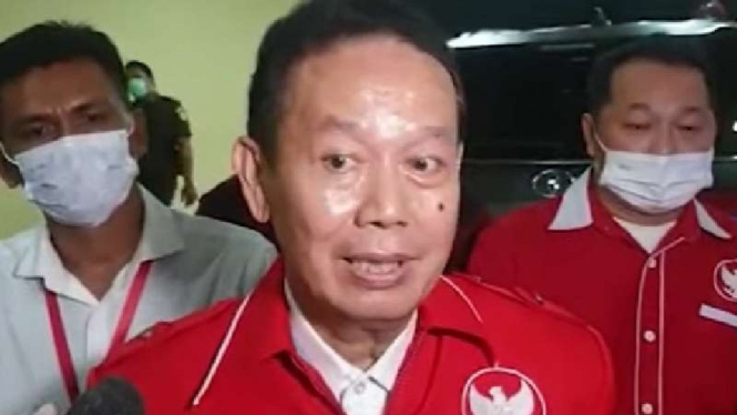 Ambroncius Nababan di Bareskrim Mabes Polri
