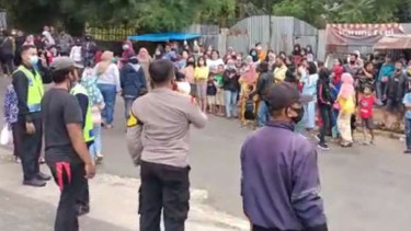 Kepolisian Resor Bogor bekerja sama dengan Satpol PP setempat untuk penindakan kerumunan orang di lokasi syuting sinetron Ikatan Cinta di kawasan Gadog, Puncak, Bogor, Jawa Barat.