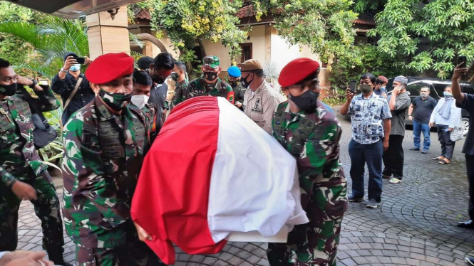 Almarhum Mantan KSAD, Jenderal TNI (Purn) Wismoyo Arismunandar