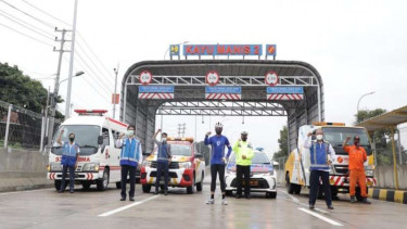 Wali Kota Bogor, Bima Arya meninjau persiapan pengeoperasian Tol BORR