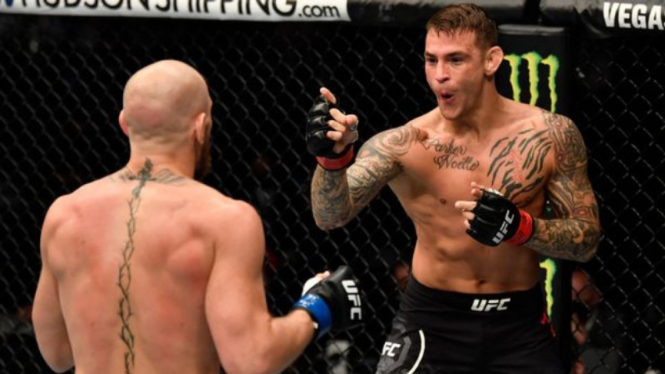 Duel Dustin Poirier versus Conor McGregor