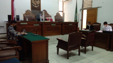Sidang praperadilan di PN Jaksel. Foto ilustrasi.
