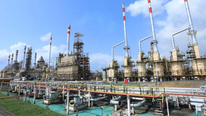 Ilustrasi Kilang Pertamina.