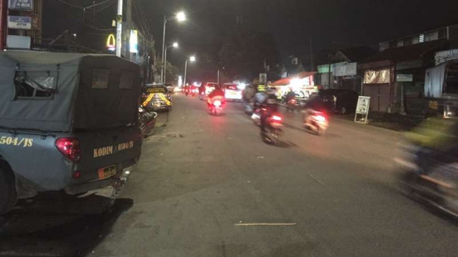Lokasi bentrokan dua ormas di Jagakarsa, Jakarta Selatan