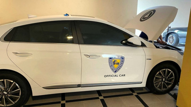 Hyundai Ioniq jadi mobil operasional Ikatan Motor Indonesia (IMI)
