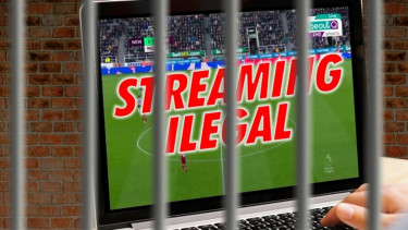 Ilustrasi streaming ilegal