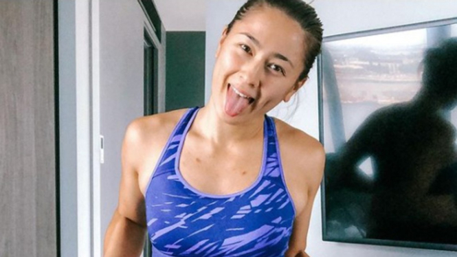 VIVA Bulutangkis: Pemain ganda putri Australia, Gronya Somerville.