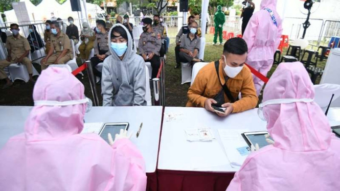 BIN gelar tes usap COVID-19 massal di Kota Bogor