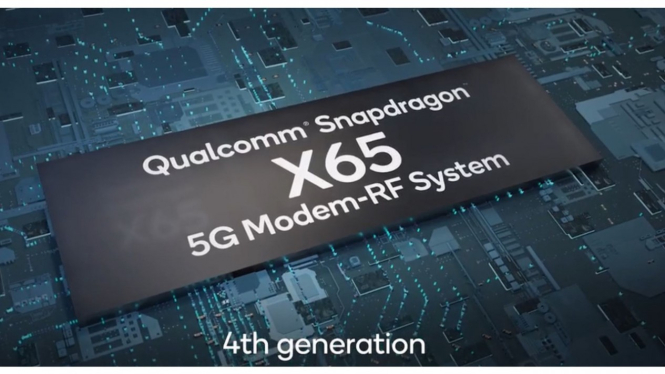 Qualcomm Snapdragon X65 5G Modem-RF system.