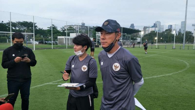 Pelatih Timnas Indonesia,  Shin Tae-yong 
