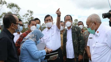  Menteri Koordinator Bidang Kemaritiman dan Investasi, Luhut B. Pandjaitan