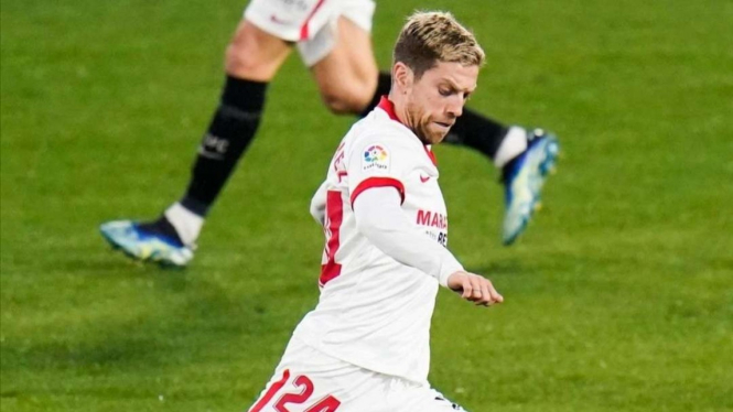 Papu Gomez saat masih membela Sevilla 