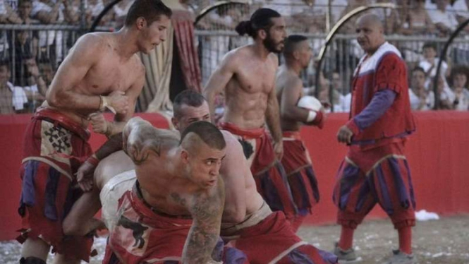 Pertandingan Calcio Storico.