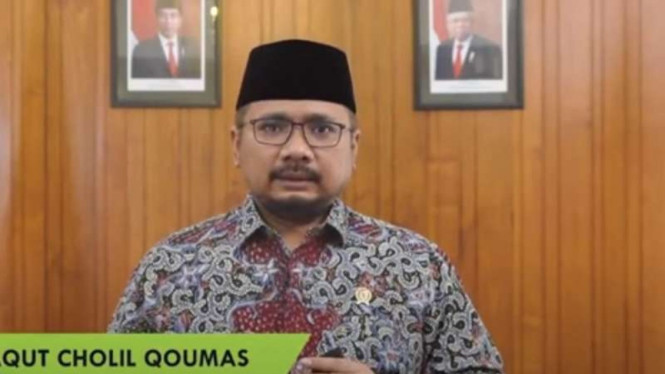 Menteri Agama Yaqut Cholil Qoumas