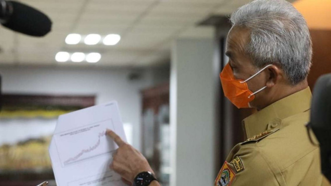Gubernur Jawa Tengah Ganjar Pranowo 