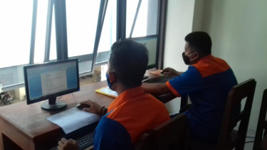 Ilustrasi pelatihan di Balai Latihan Kerja (BLK).