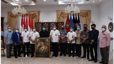 Jajaran Lembaga Kajian Nawacita (LKN) dan Badiklat Kementerian Pertahanan.