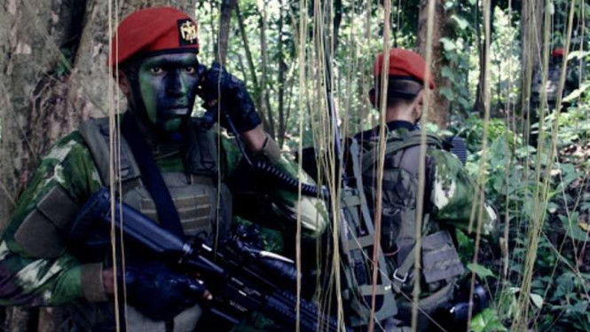 VIVA Militer: Prajurit Komando Pasukan Khusus (Kopassus) TNI Angkatan Darat
